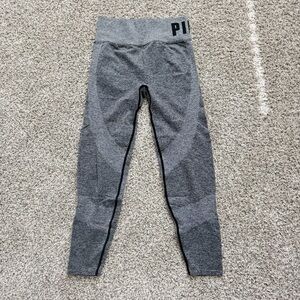 PINK Victoria's Secret Gray Seamless Leggings